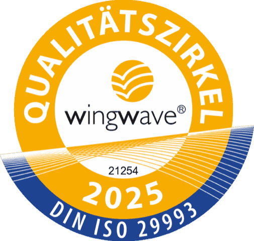 Logo wingwave Qualitätszirkel